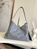 Louis Vuitton CarryAll Dark Sheepskin Shopping Bag Handheld Shoulder Bag