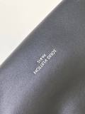 Louis Vuitton CarryAll Dark Sheepskin Shopping Bag Handheld Shoulder Bag