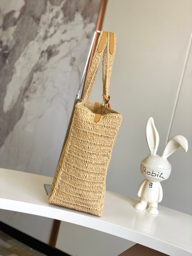 Louis Vuitton Shopper Lafite Grass Handbag Size: 44x32x17CM