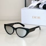 Dior New Fashion Hollow Temple Sunglasses Size: 55-18-145