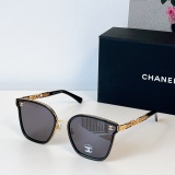 Chanel New Fashion Letter Weaving Leg Sunglasses Size: 63-15-145