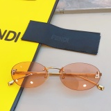 Fendi New Fashion Frameless Sunglasses Size: 54-15-135