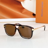 Louis Vuitton New Fashion Large Frame Sunglasses Size: 54-19-145