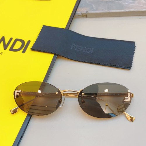 Fendi New Fashion Frameless Sunglasses Size: 54-15-135