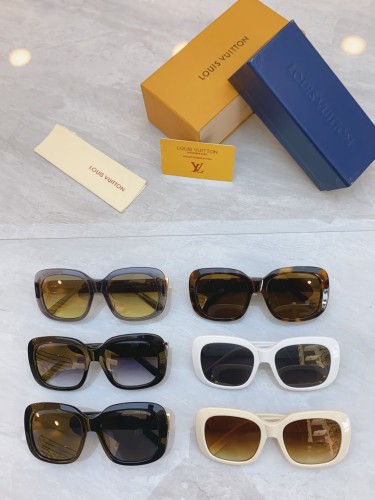 Louis Vuitton New Fashion Box Sunglasses Size: 55-19-140
