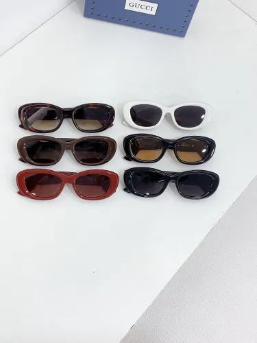 Gucci New Fashion Oval Frame Glasses Size: 54-18-145