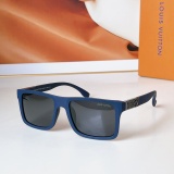 Louis Vuitton New Fashion Square Frame Sunglasses Size: 54-19-143