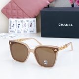 Chanel New Fashion Square Frame Logo Sunglasses Size: 66-17-145