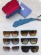 Gucci New Fashion Versatile Sunglasses Size: 54-19-143