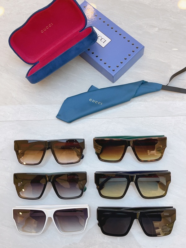 Gucci New Fashion Versatile Sunglasses Size: 54-19-143