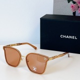 Chanel New Fashion Letter Weaving Leg Sunglasses Size: 63-15-145