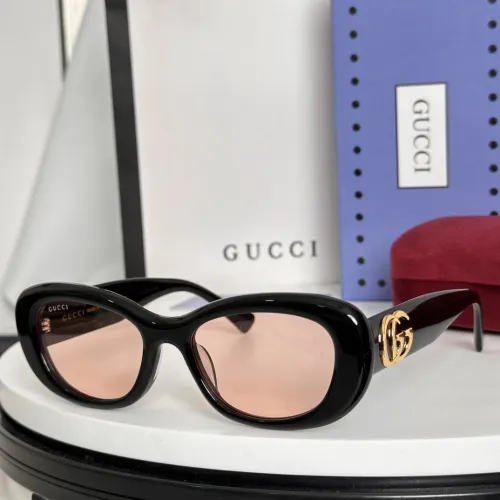 Gucci New Fashion Elliptical Frame Glasses Size: 53-19-145