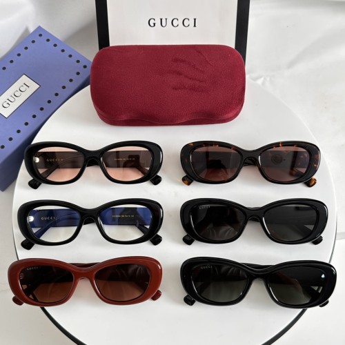 Gucci New Fashion Elliptical Frame Glasses Size: 53-19-145