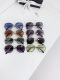Chanel New Fashion Toad Mirror Sunglasses Size: 54-17-140