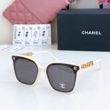 Chanel New Fashion Square Frame Logo Sunglasses Size: 66-17-145