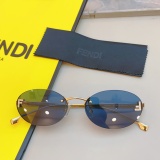 Fendi New Fashion Frameless Sunglasses Size: 54-15-135