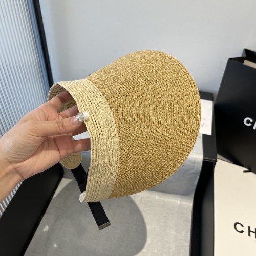 Prada New Fashion Straw Straw Sky Top Sunshade Hat