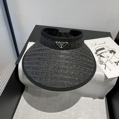 Prada New Fashion Headband Sunshade Cap 57CM