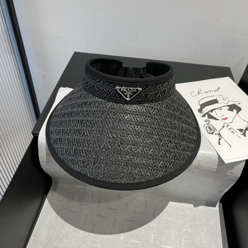 Prada New Fashion Headband Sunshade Cap 57CM