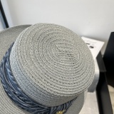 Louis Vuitton New Fashion Gold and Grass Top Hat Sunshade Cap 57CM