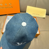 Louis Vuitton New Couple Embroidered Logo Baseball Hat