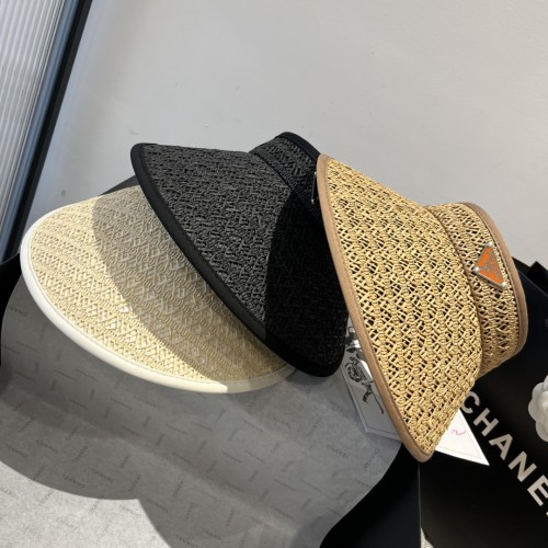 Prada New Fashion Headband Sunshade Cap 57CM