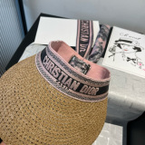 Dior New Fashion New Silk Scarf Sunshade Hat