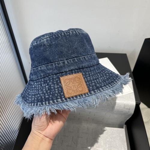Loewe New Fashion Tassel Cowboy Fisherman's Hat 57CM