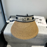 Dior New Fashion New Silk Scarf Sunshade Hat