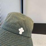 Louis Vuitton New Fashion Fisherman's Hat Couple Versatile Sunshade Hat 57CM