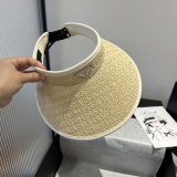 Prada New Fashion Headband Sunshade Cap 57CM