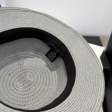 Louis Vuitton New Fashion Gold and Grass Top Hat Sunshade Cap 57CM