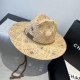 Loewe New Fashion Lightweight Lafite Grass Sunshade Hat 57CM