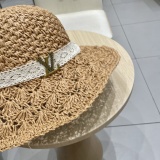Louis Vuitton Fashion Summer Vacation Style Straw Hat