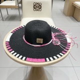 Gucci New Foldable Large Brimmed Straw Hat Beach Hat Sunshade Hat