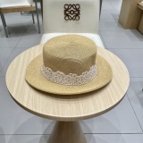 Louis Vuitton New Fashion Elegant Straw Woven Pot Hat