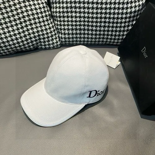 Dior New Classic Versatile Embroidered Logo Baseball Hat