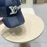 Louis Vuitton Embroidered Logo Chessboard Baseball Hat Versatile Duck Tongue Hat