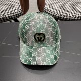 Gucci Retro GG Duck Tongue Hat Couple Horseneck Button Baseball Hat