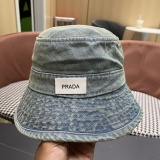 Prada Classic Washed Cowboy Fisherman's Hat Sunshade Cap