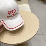 Gucci Classic Embroidered Logo Baseball Hat Couple Versatile Duck Tongue Hat