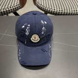Moncler Classic Personalized Punch Baseball Hat Unisex Versatile Duck Tongue Hat