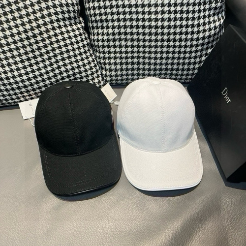 Dior New Classic Versatile Embroidered Logo Baseball Hat