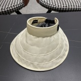 Balenciaga Retro Large Brimmed Sky Top Sunscreen Hat Sunscreen Hat