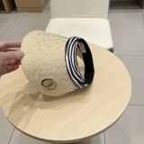 Dior Fashion Diamond Sunscreen Ceiling Cap with Large Eaves