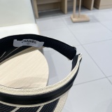 Chanel New Empty Top Hat Women's Color blocked Hair Hoop Hat