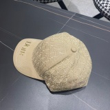 Dior New Fashion Embroidered Logo Baseball Hat Versatile Duck Tongue Hat