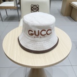 Gucci Unisex Classic Logo Printed Fisherman's Hat Baseball Hat