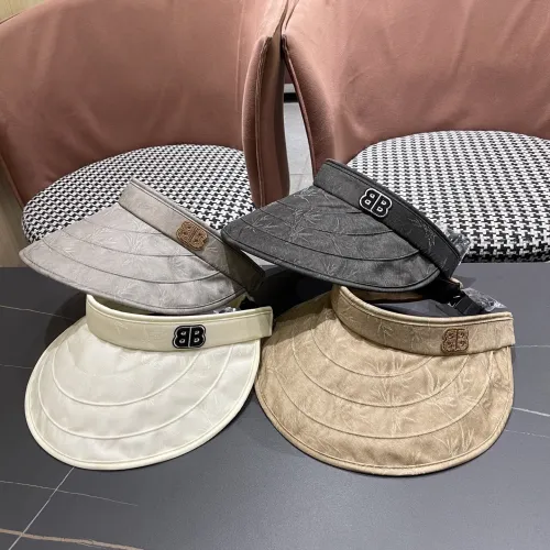 Balenciaga Retro Large Brimmed Sky Top Sunscreen Hat Sunscreen Hat