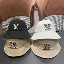 Louis Vuitton Fashion Versatile Bow Fisherman's Hat